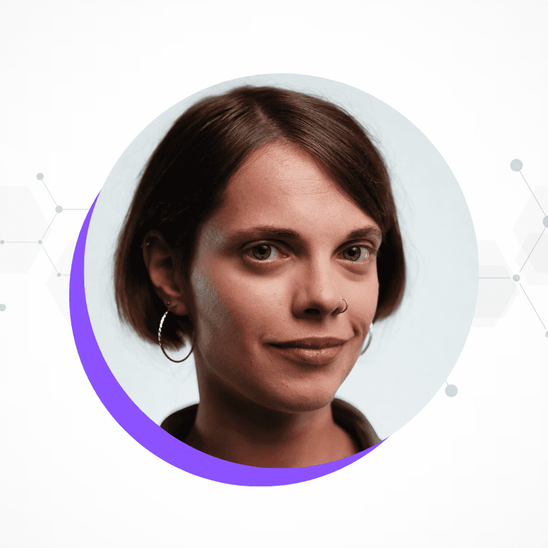 Porträt von Katja Ladynskaya, Grafikerin der LKA Agentur